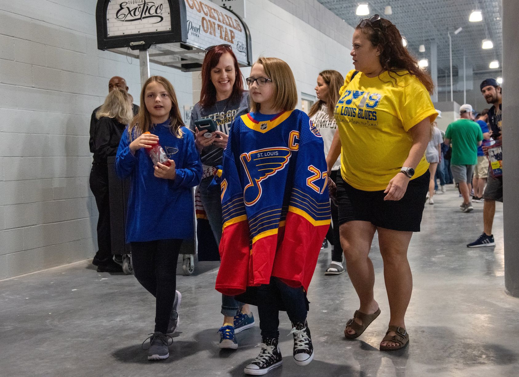 St. Louis Blues host first open practice of 2019-20 season